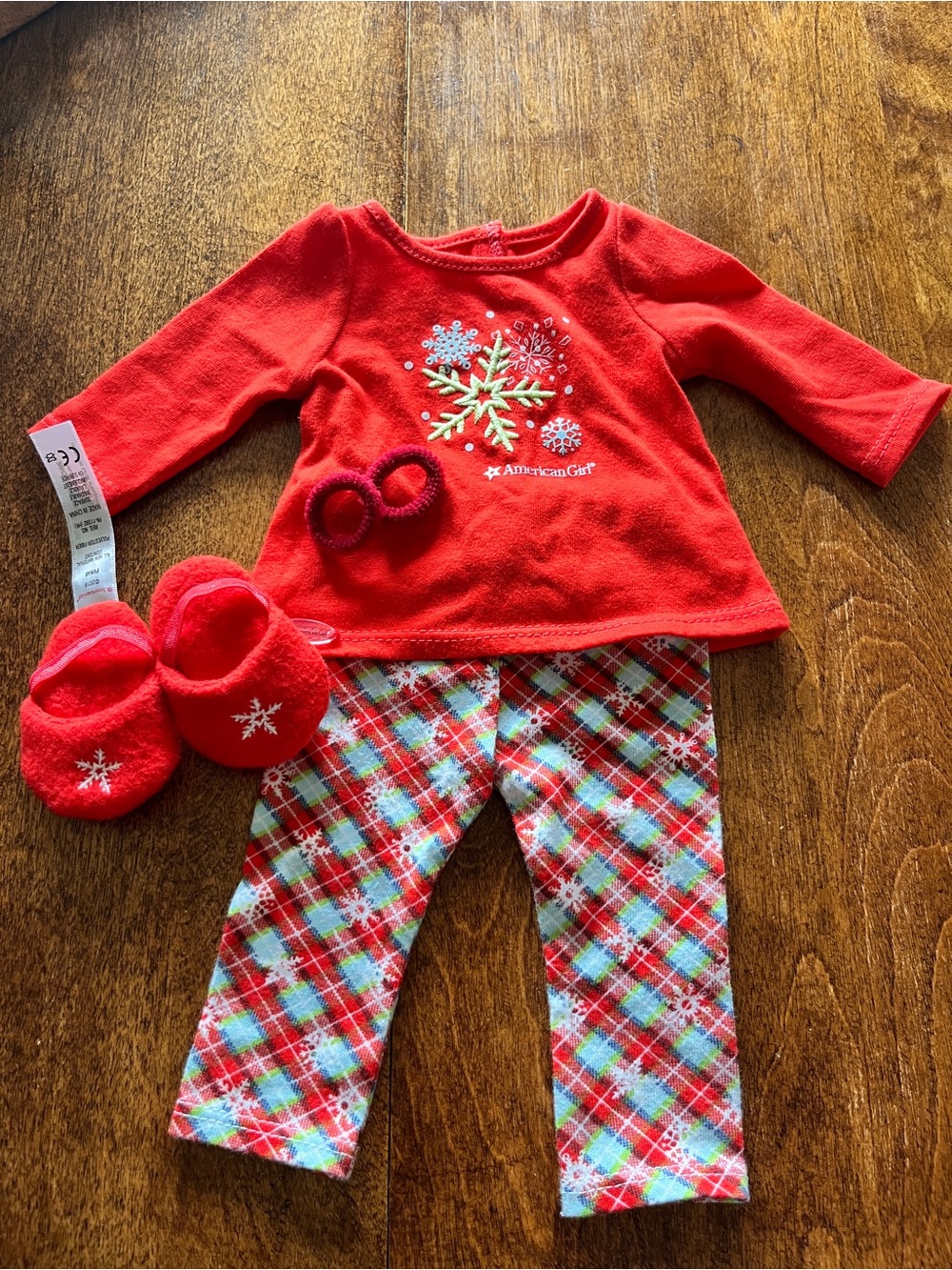 American Girl Holiday Dreams pyjamas